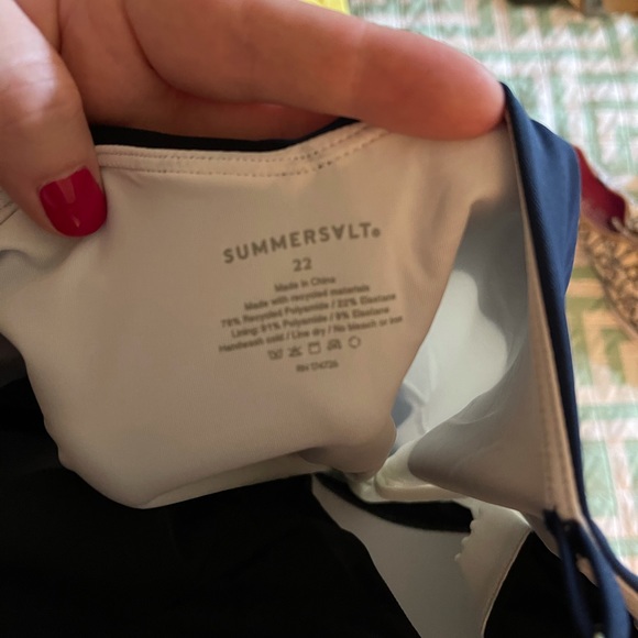 Summersault Marina Bathingsuit NWT sz 22 - Picture 6 of 6
